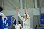 VB vs USCGA  Wheaton College Women's Volleyball vs U.S. Coast Guard Academy. - Photo by Keith Nordstrom : Wheaton, Volleyball